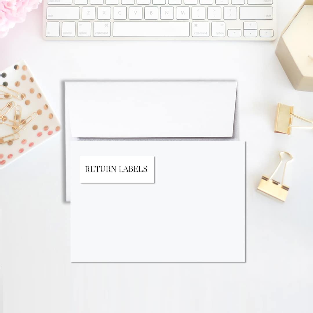 Custom Return Address Labels | Party Collection, Personalized (digital ...