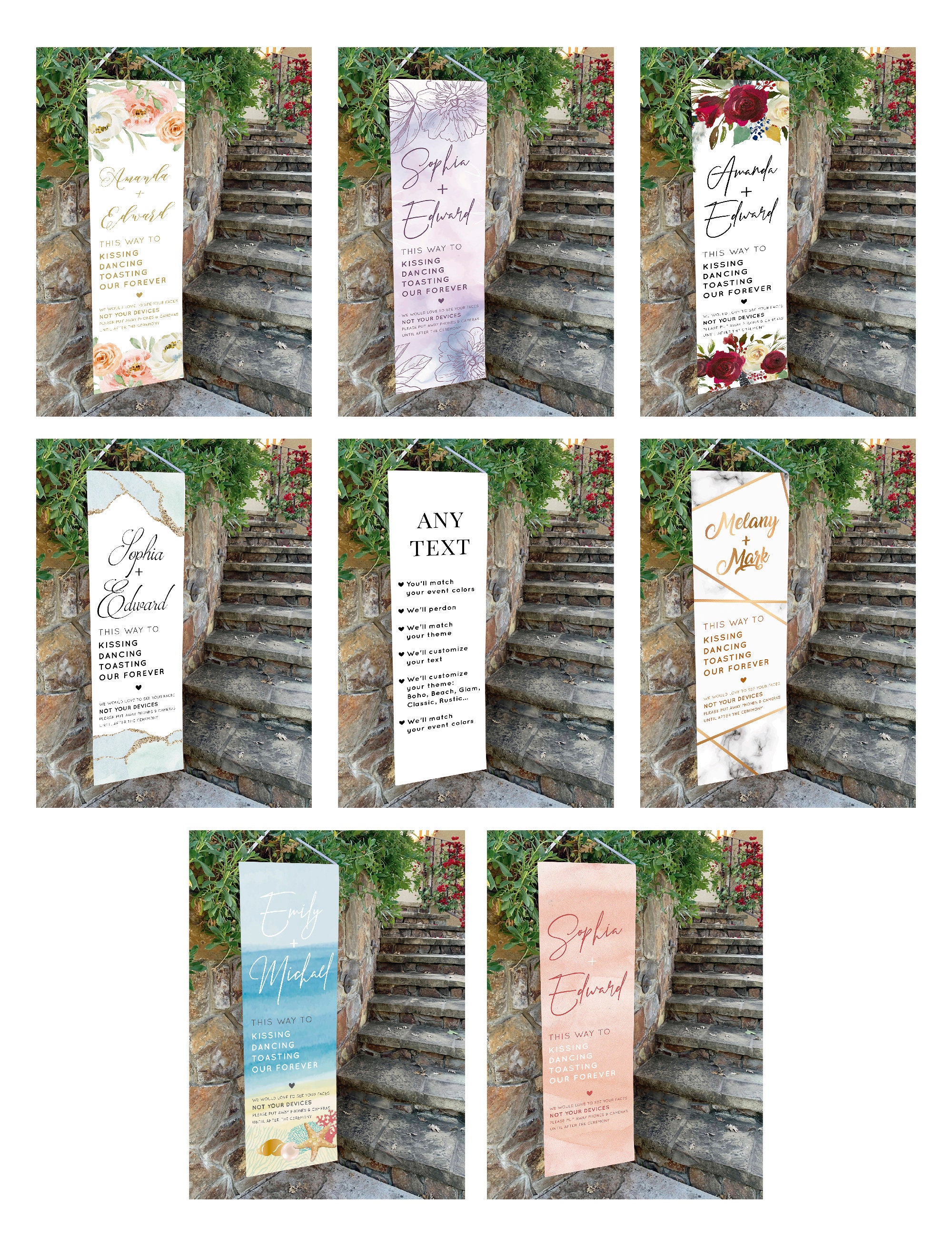 Wedding Welcome Signs - Grace And Bramble