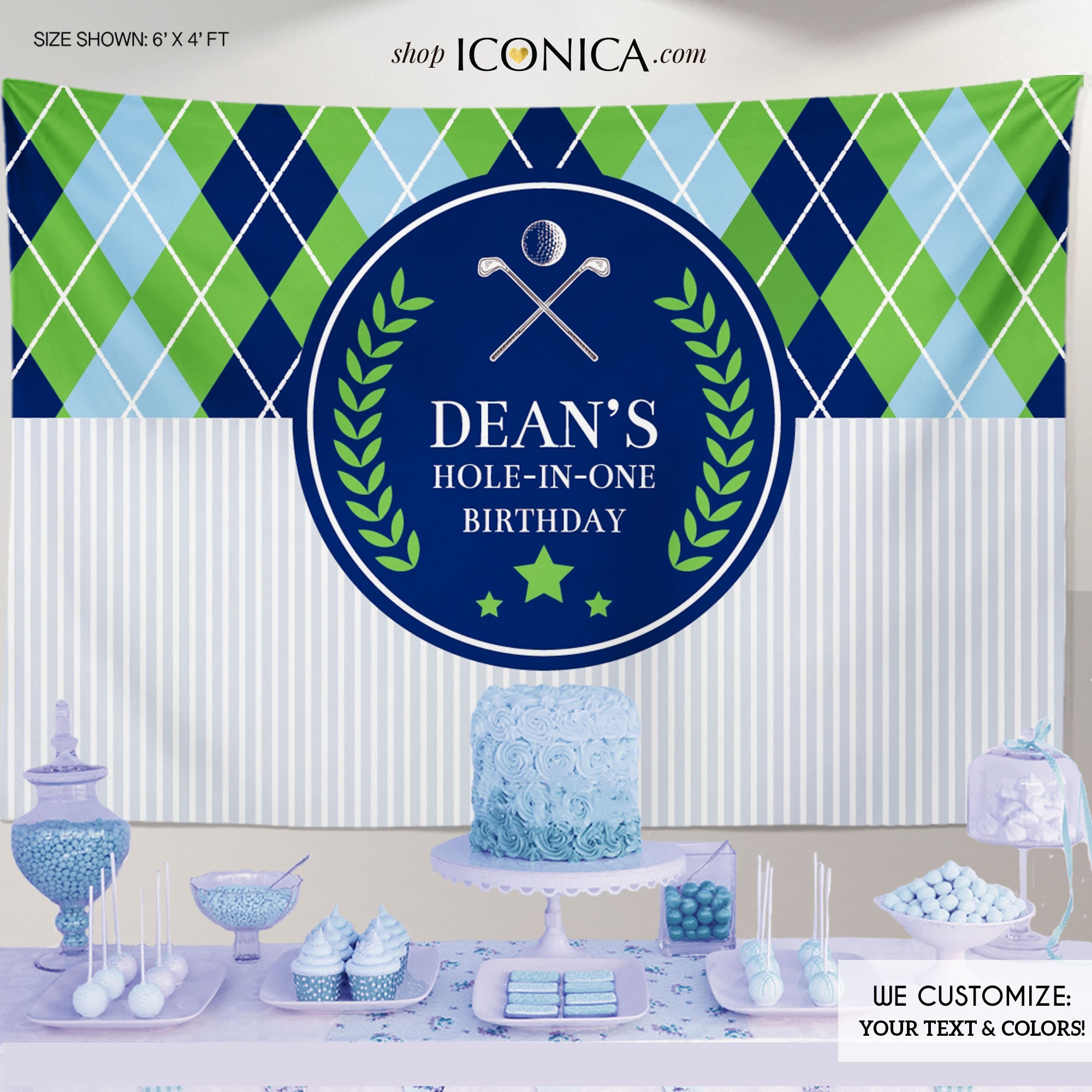 Golf party decorationsGolf Backdrop Golf Party Golf Baby Etsy