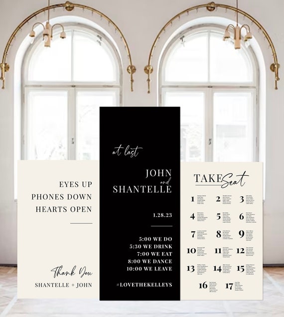 Gold Large 4.9 Feet Tall Wedding Sign Stand, Seating Chart Frame