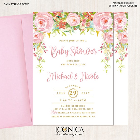 Invitaciones Flores de Despedida de Soltera Confetti Dorado - Etsy México Invitaciones Flores de Despedida de Soltera Confetti Dorado - Etsy México
