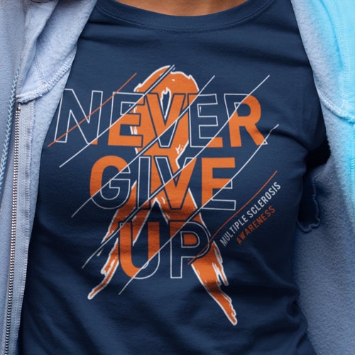 Women's Never Stop Smyelin Multiple Sclerosis Shirt MS T - Etsy