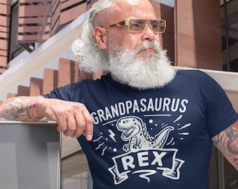 Grandpasaurus Rex T-Shirt: Funny Grandpa Dinosaur Gift