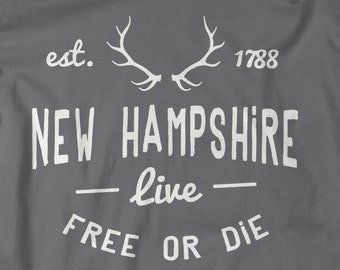 NOFO_00993 New Hampshire Girl Men's T-shirt