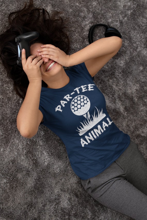 Women's Funny Golf T Shirt Par Tee Animal Shirt Golfer Shirts Hilarious Gift Idea Play On Words Graphic Tee