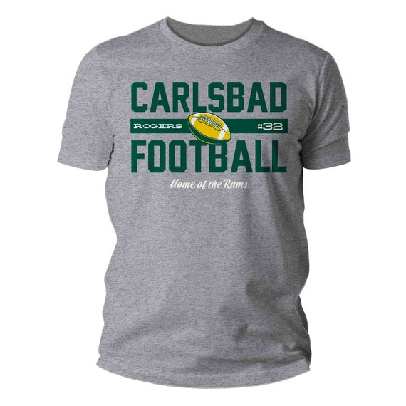 Men's Custom Football TShirt Personalized Football Dad Shirt Personalized Football Mom Team Shirt Custom Senior Unisex Gift Idea Player Tee