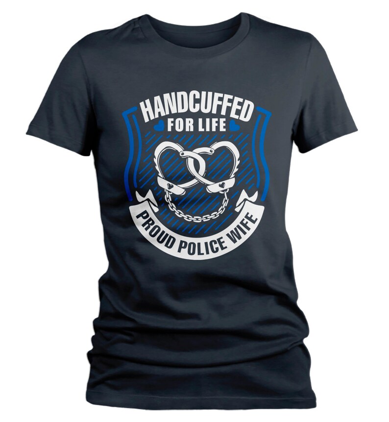 police wife t shirt