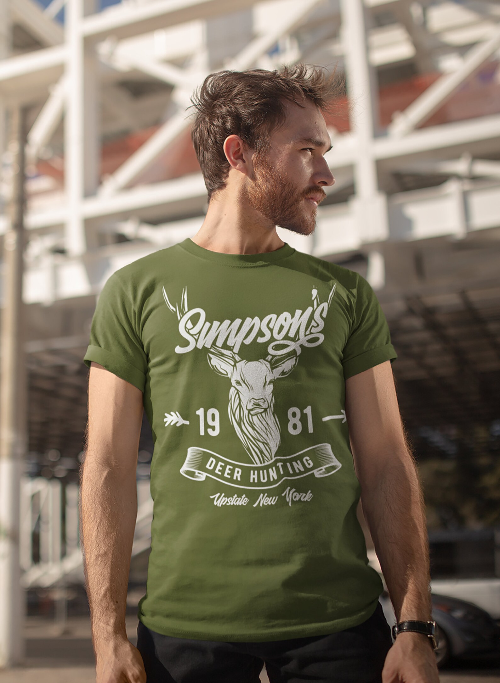 Men's Personalized Hunting T Shirt Deer Hunting Shirts Etsy