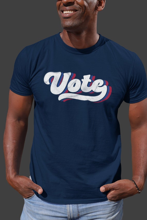 Men's Vote T Shirt Feminist Women's Rights Election Shirts Political Poll Worker Vintage Suffrage Tees Unisex Man Gift Idea