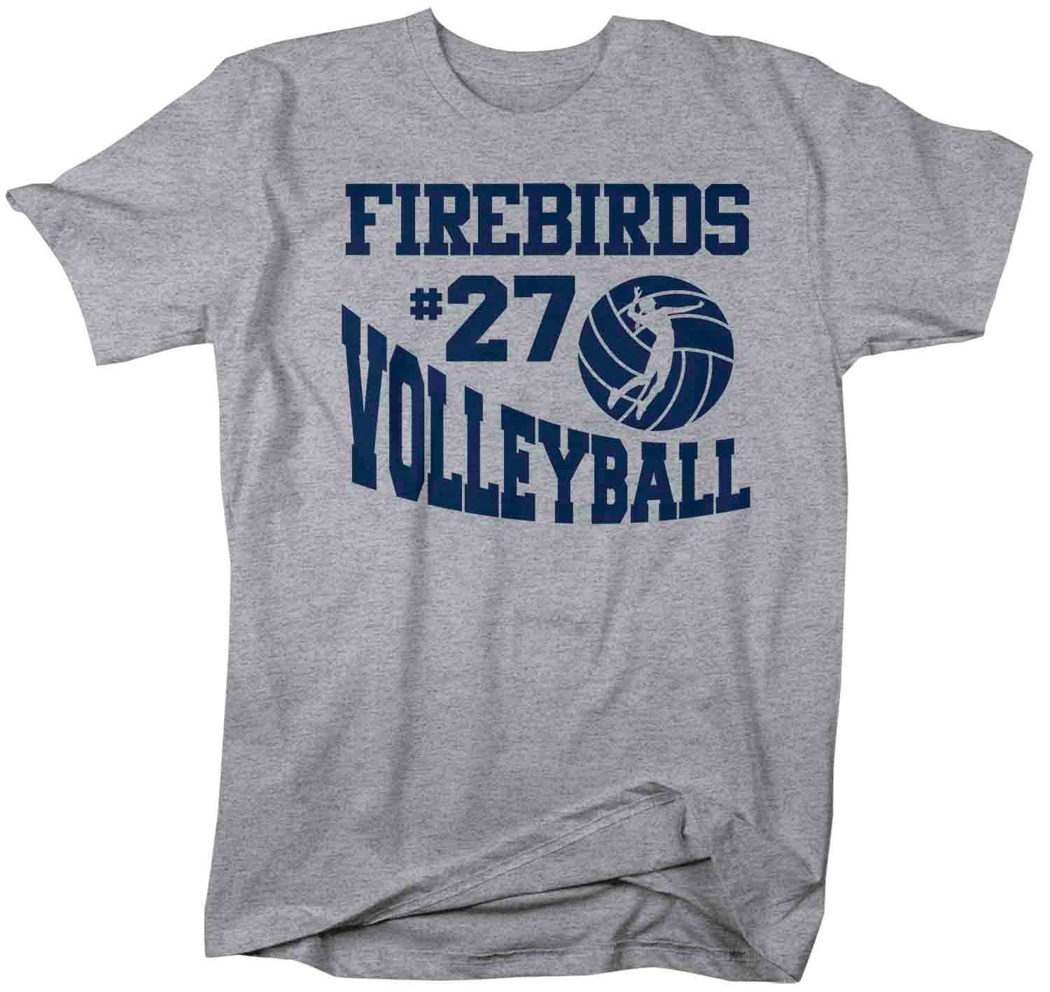 Men's Personalized Volleyball T Shirt Custom Volleyball Etsy