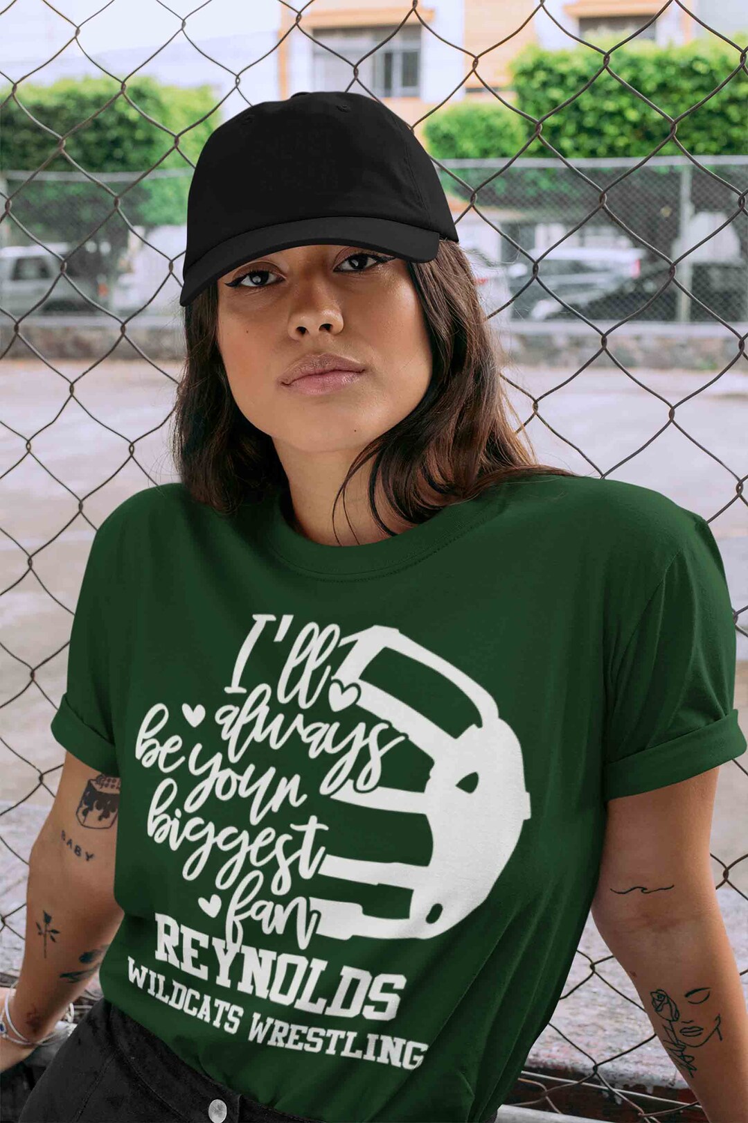 Men's Personalized Wrestling T Shirt Biggest Fan Shirts Custom Wrestling Mom Shirt Personalized