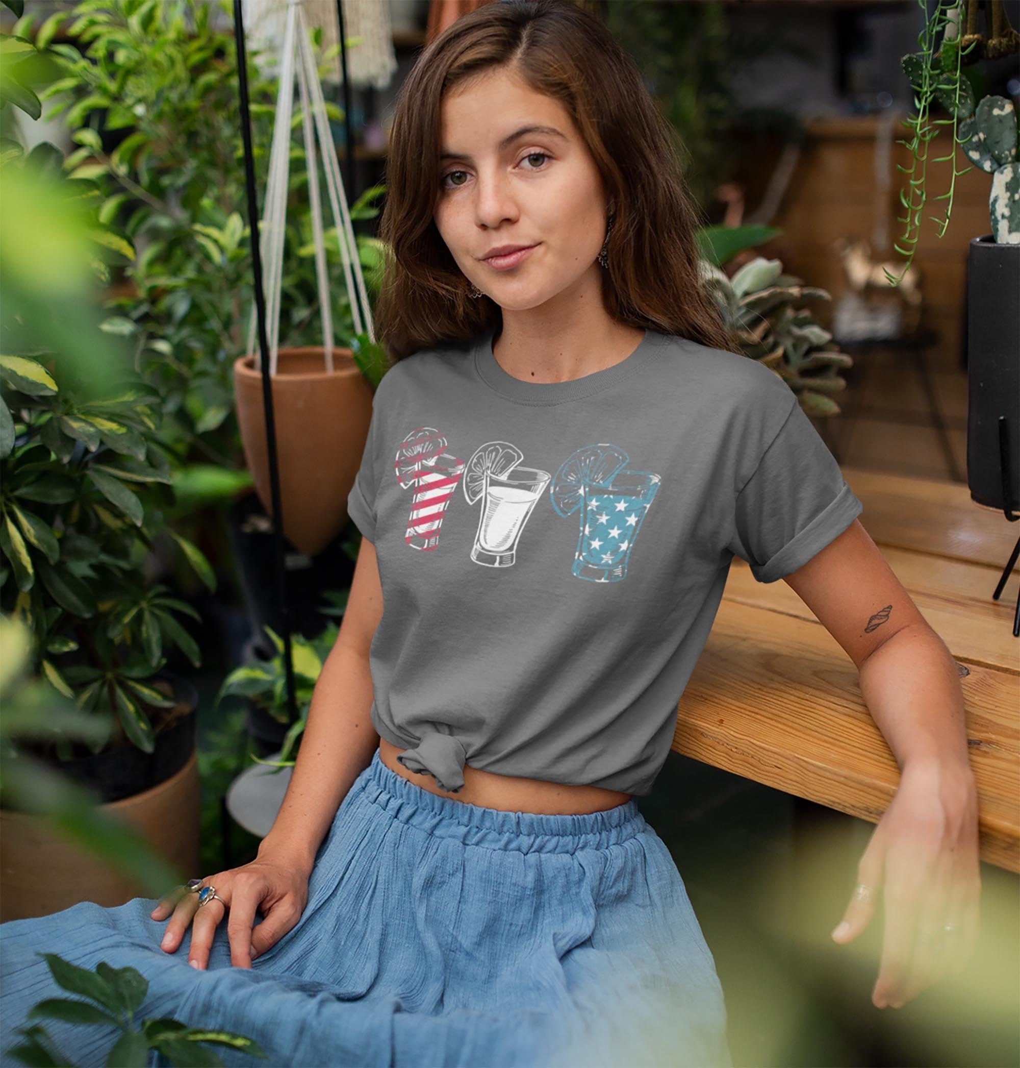 Funny 4th July T Shirt Tequila Shirt 