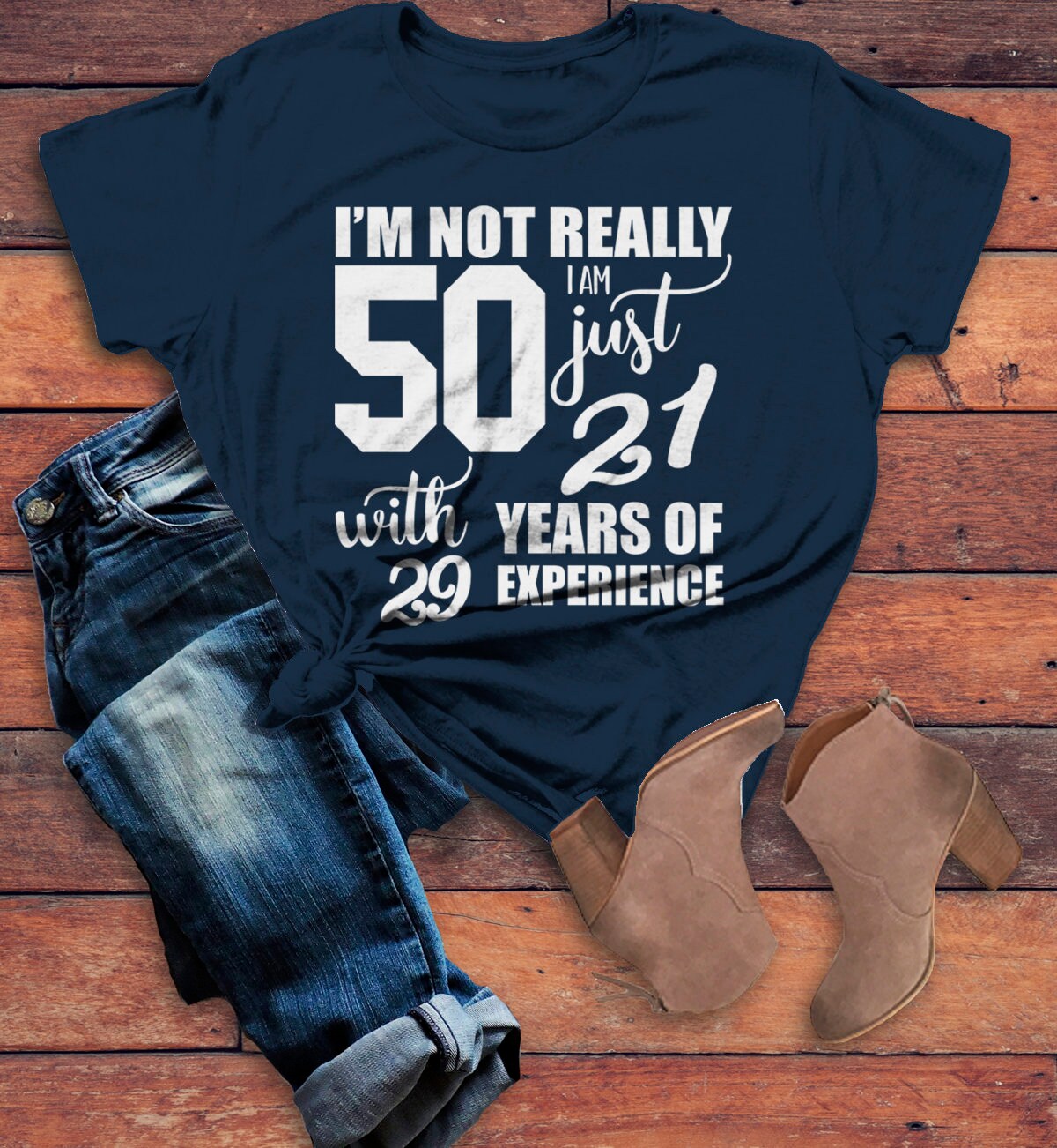 Tee shirt anniversaire 50 ans - 29eme celebration de mon 21eme anniversaire