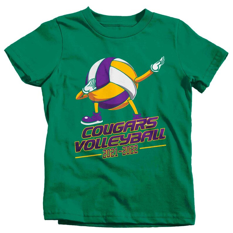 Kids Personalized Volleyball Shirt Dabbing Volleyball Tee Etsy
