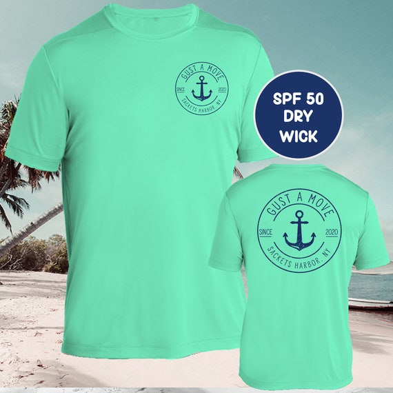 Custom Boating Shirt: Personalized Nautical Captain, Dry Wick Tee