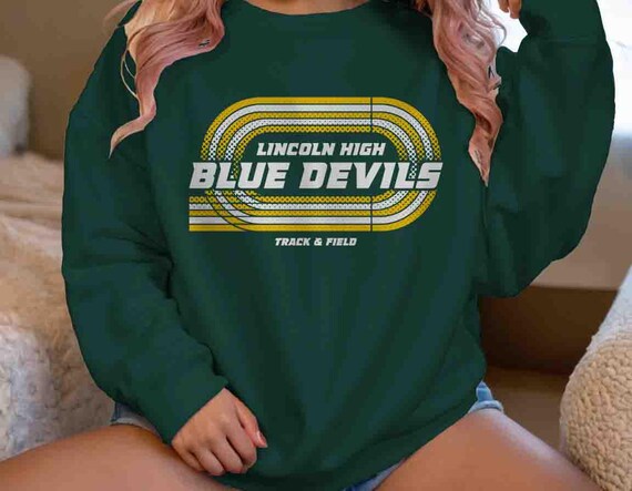 Men's Personalized Track & Field Sweatshirt Runner Crewneck Thrower Jumper Custom Track Star Gift Team Man Unisex Modern Track Dad Mom