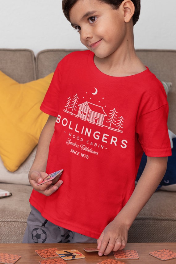 Kids Personalized Cabin Shirt Log Cabin 