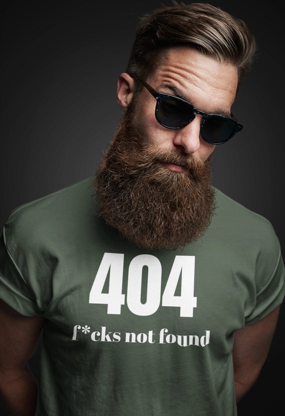 Men's 404 Error Shirt Here F*cks Not Found T Shirt Funny TShirts Coder Programmer Computer Science  Gift Idea Unisex Man Women's Tee