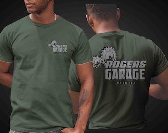 Custom Mechanic Shirt: Personalized Garage Auto Repair Tee