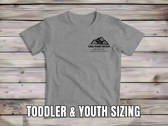 Kids Custom Construction Shirt Personalized Home Builder Renovations Tee Contractor Home Repair & Remodeling TShirt T-Shirt Name Youth