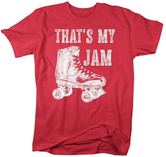 Men's Roller Derby Shirt That's My Jam T-Shirt Skate Tee Derby TShirt Roller Derby Shirts Roller Skates