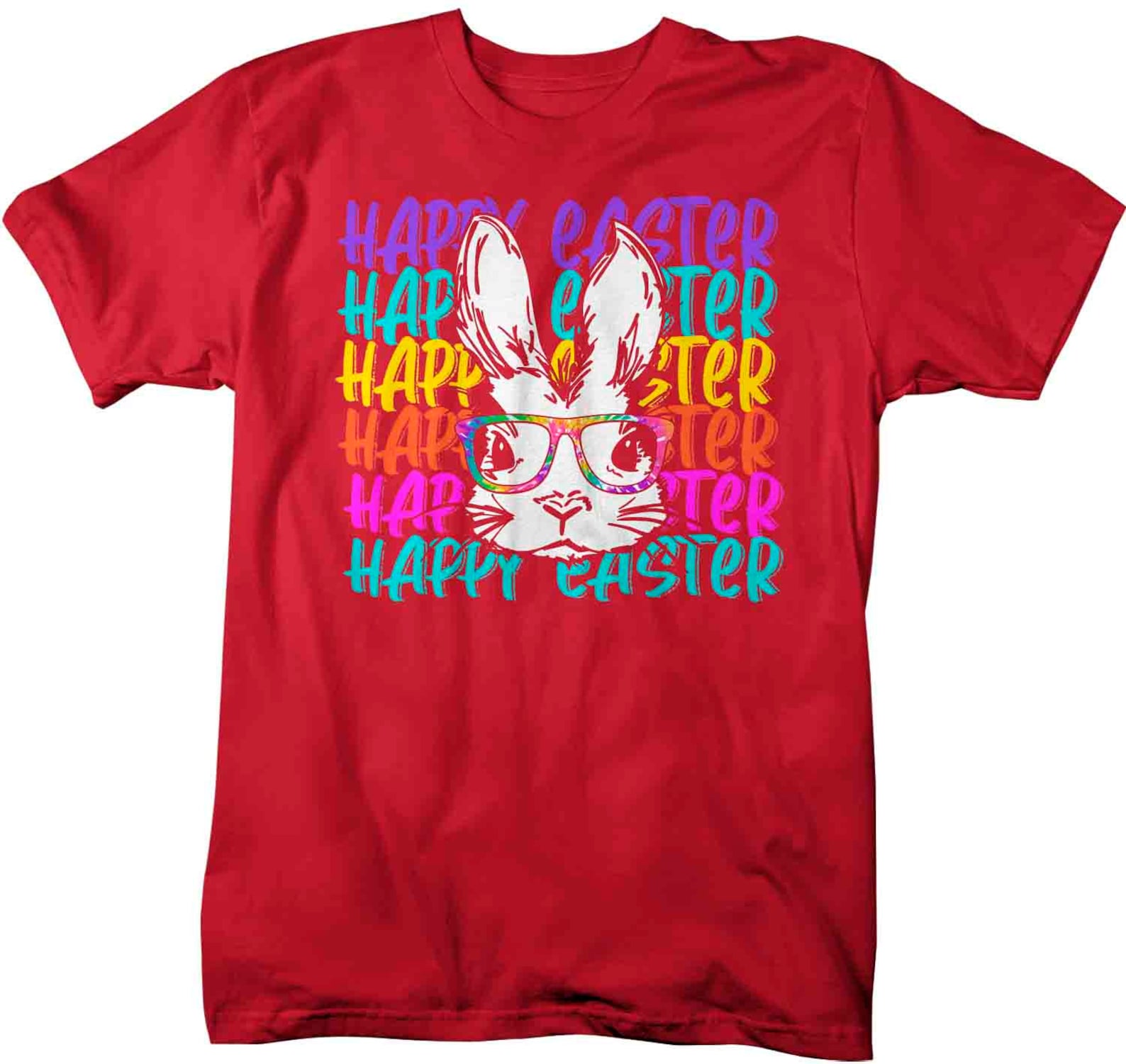 Men's Easter Shirt Happy Easter Bunny T Shirt Hipster Etsy