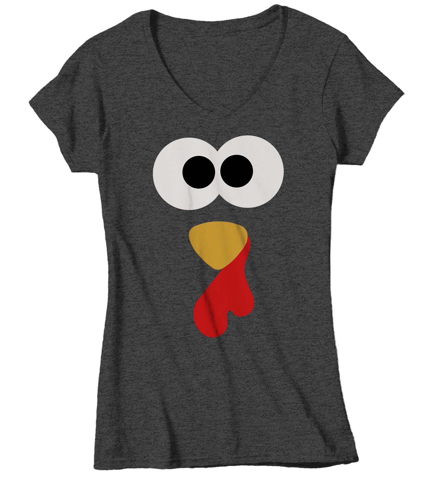 Women's Cute Thanksgiving T Shirt Turkey Shirt Turkey Face Etsy