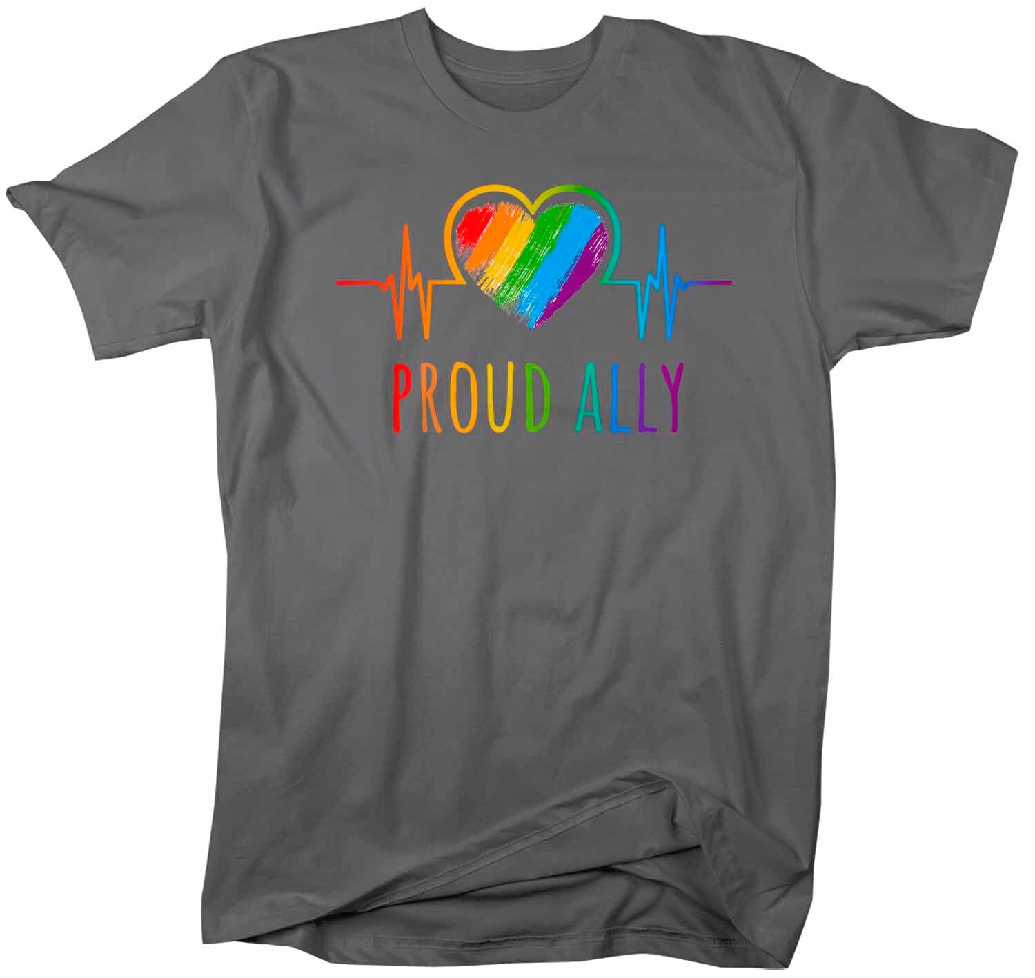 Men's Proud Ally LGBT T Shirt LGBT Support Shirt Friends | Etsy