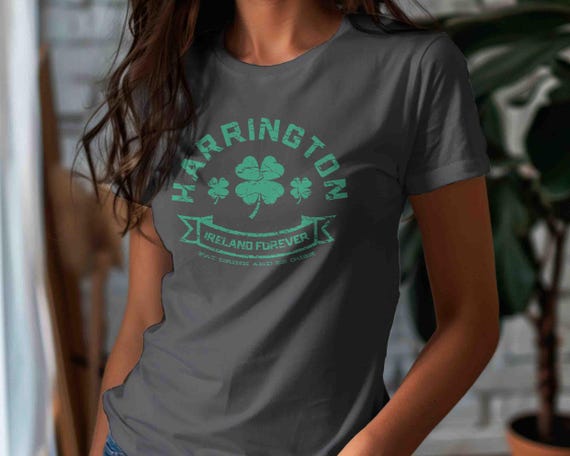 Personalized Irish Shirt Family Ireland Clover Lucky Celtic TShirt Men's Gift Idea Women's Custom Vintage St. Patty's Unisex Tee Group Tees