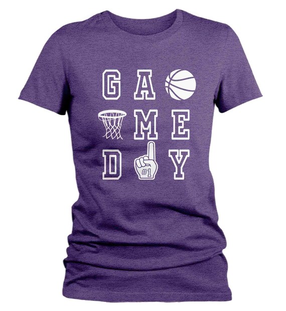 Women's Basketball Gameday Basketball T Shirt Basketball Hooper Shirt Basketball Hoops Team Pride Ladies Shirts Gift Idea