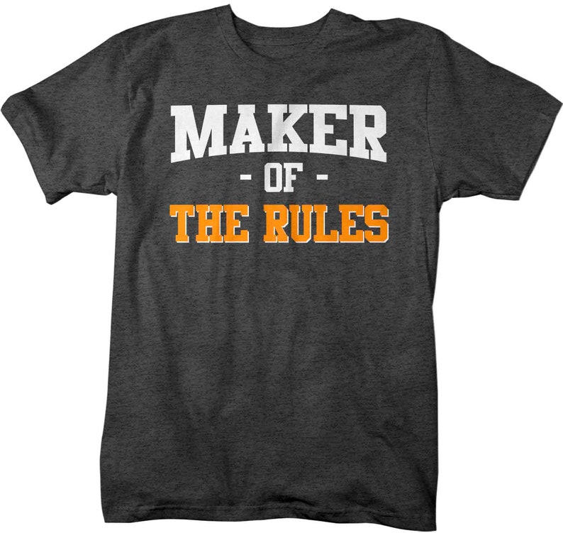Teelesto Rule Maker Hashtag Dad Daddy Shirt for Mens Teelesto Rule Maker Hashtag Dad Daddy Shirt for Mens