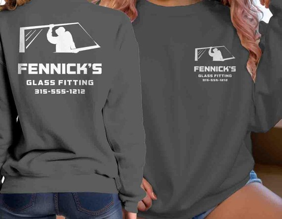 Men's Custom Glazier Sweatshirt Personalized Company Glass Fitter Fitting Glazier Installation Fits Cut Logo Business Crewneck Unisex