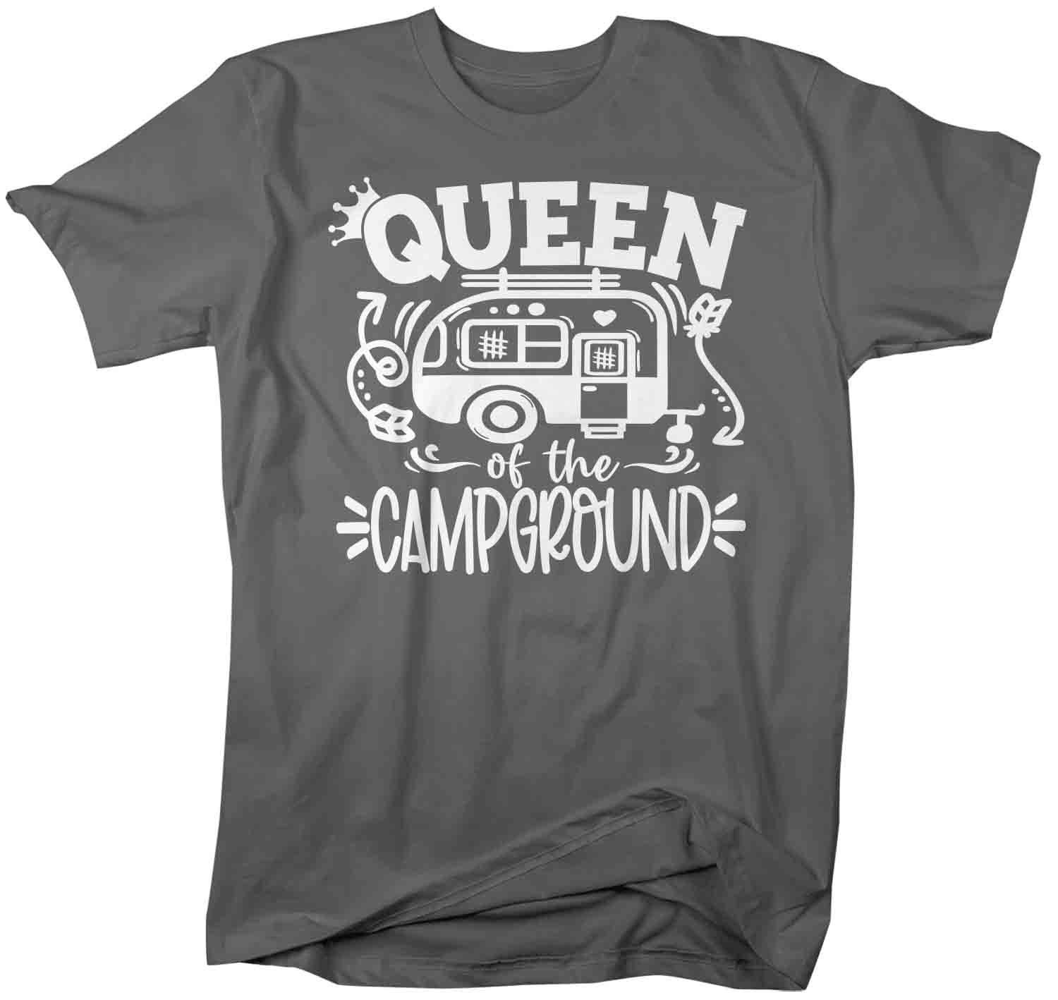 Men's Funny Camping Shirt Queen of the Campground T Shirt Etsy