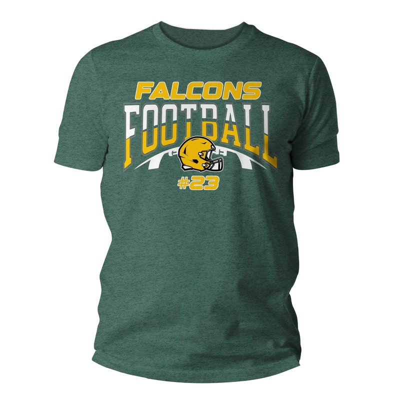 Men's Personalized Football T Shirt Custom Football Dad Shirt Personalized Football Mom Team TShirt Custom Unisex Shirts Gift Idea image 7
