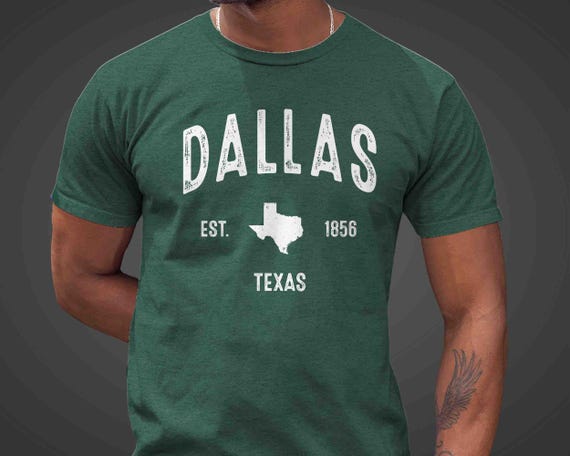 Men's Dallas Texas Shirt Texas TShirt Athletic T Shirt Gift Idea For Him Texas Pride State Travel Gift Men Tee TX Southern Gift Unisex