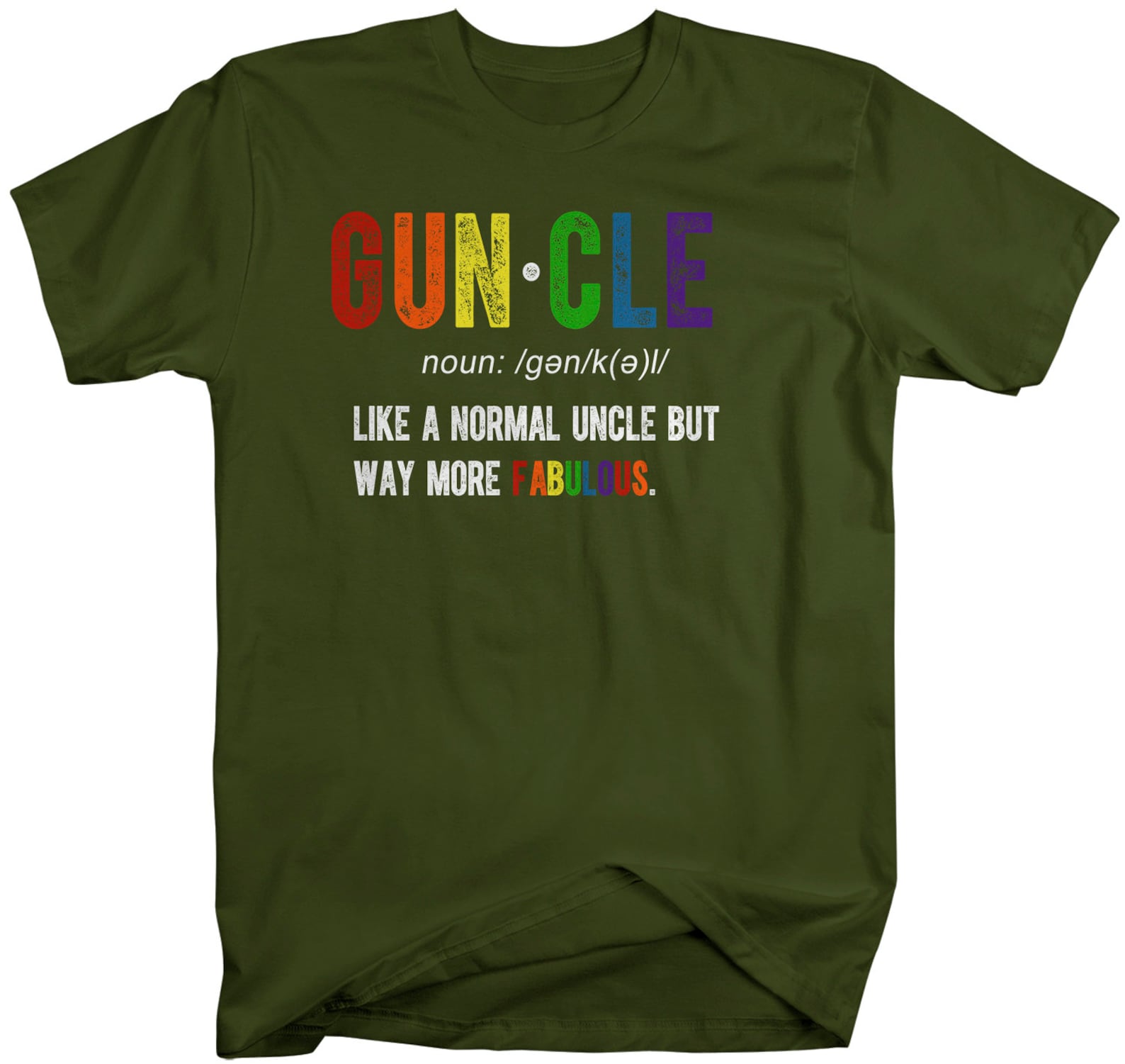 Men's Funny Uncle Tshirt Guncle Shirt Gift Ideas Uncles Etsy