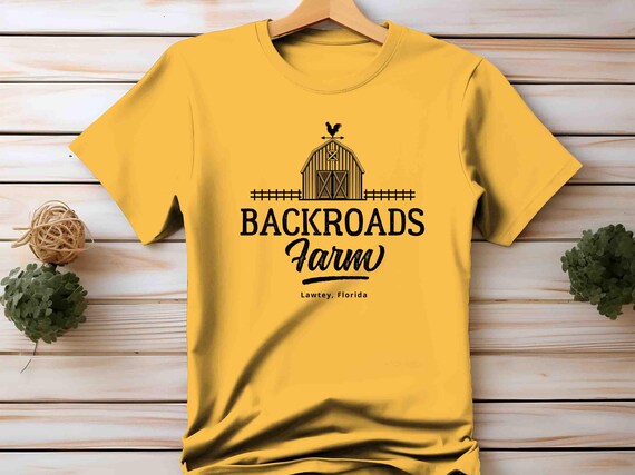 Men's Custom Barn TShirt Personalized Farm Shirt Farmer Homestead Gardener Gift Idea TShirt Farming T-Shirt Ranch Custom Name Shirts Unisex