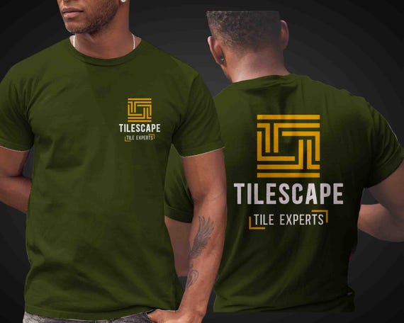 Men's Custom Flooring Shirt Personalized Tile Company Installer Ceramic Floor Installation T Shirts Contractor Logo Business TShirt Unisex