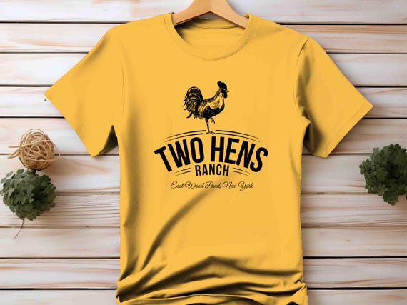 Men's Custom Rooster TShirt Personalized Farm Shirt Farmer Chicken Hen Gift Idea TShirt Farming T-Shirt Ranch Custom Name Shirts Unisex