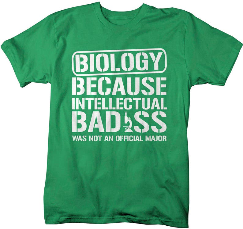 Biology Tshirt College Major Bio Shirts Science Tshirt Etsy