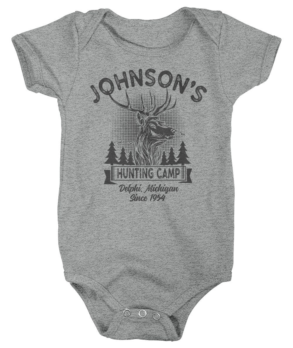 Baby Personalized Hunting T Shirt Deer Hunter Cabin Shirts | Etsy