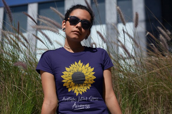 Women's ALS T-shirt Sunflower Shirts 