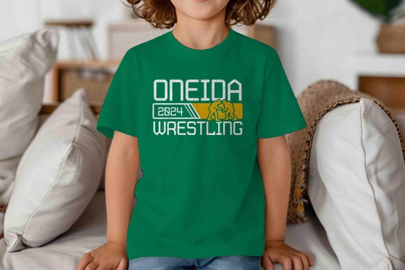 Kids Personalized Wrestling Shirts Custom Wrestler Boys Minimal Logo Team T-Shirt Personalized Team Custom TShirt Youth Shirts Gift Idea