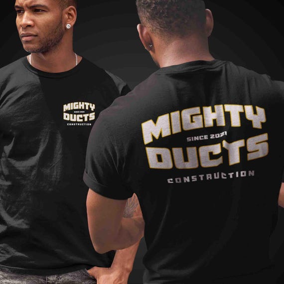 Men's Custom Construction Shirt Personalized Builder House Remodeling T Shirts Contractor Logo Business TShirt Unisex Mans Gift Idea