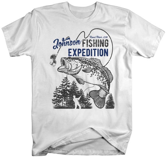 Personalized Fishing T-shirt Fisherman Trip Expedition Tee Shirt Men's Gift Custom  Shirts -  Canada