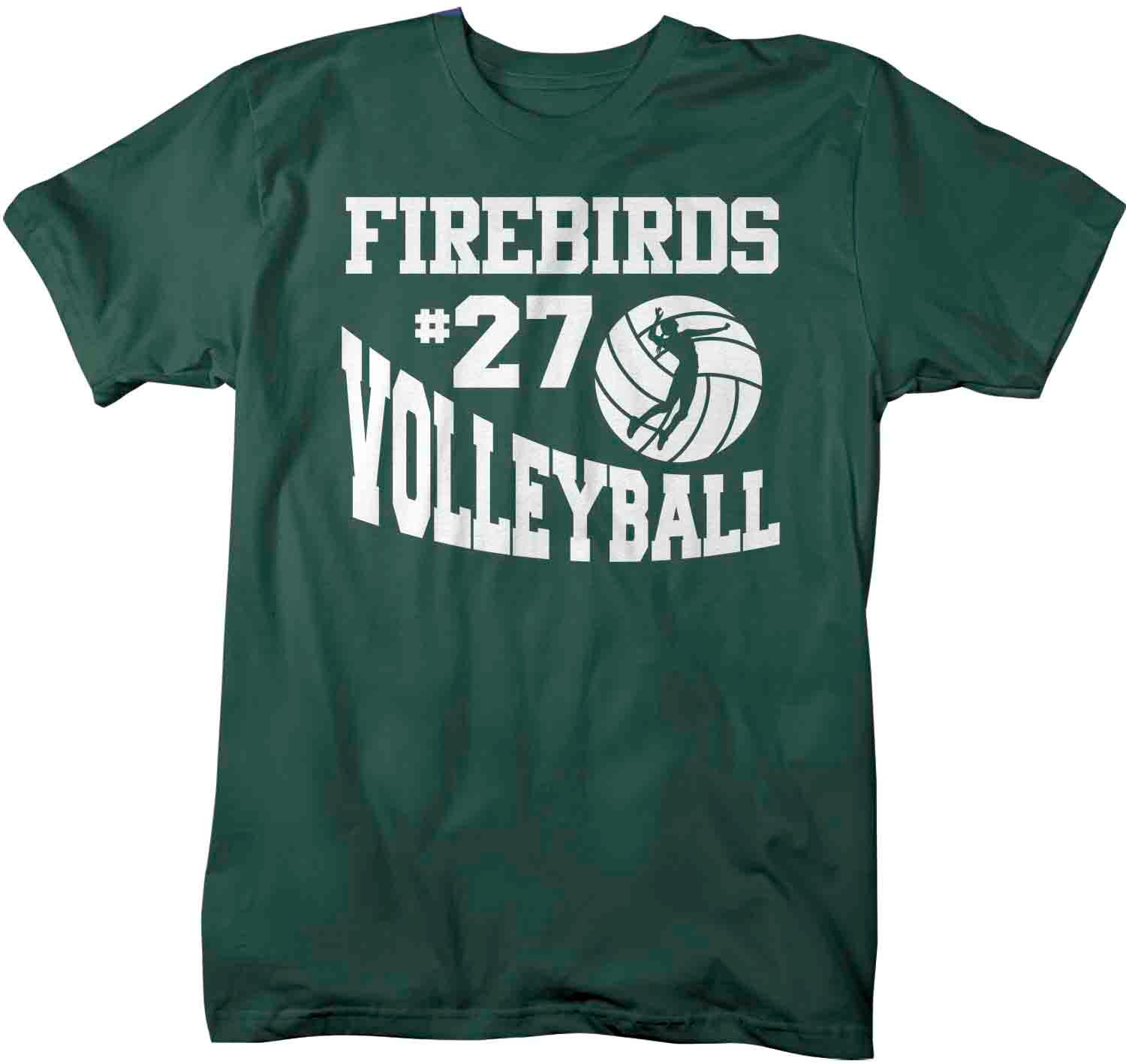 Men's Personalized Volleyball T Shirt Custom Volleyball Etsy