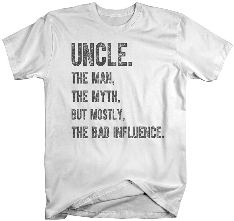 Men's Funny Uncle Tshirt Man Myth Shirts Get Bad Etsy
