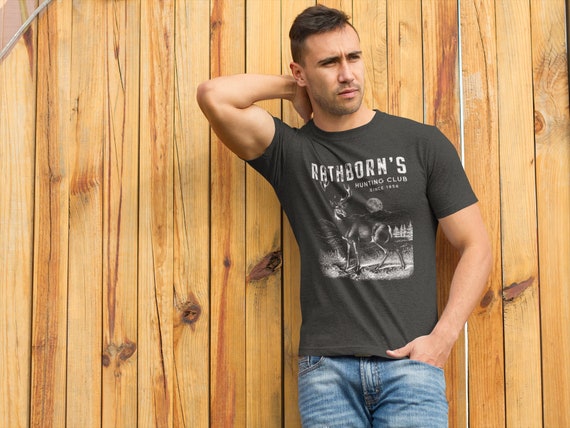 Men's Personalized Deer Hunting Shirt Game Hunter T Shirt Custom Club TShirts Woodsman Vintage Hunts T Shirt Unisex Mans Gift Idea