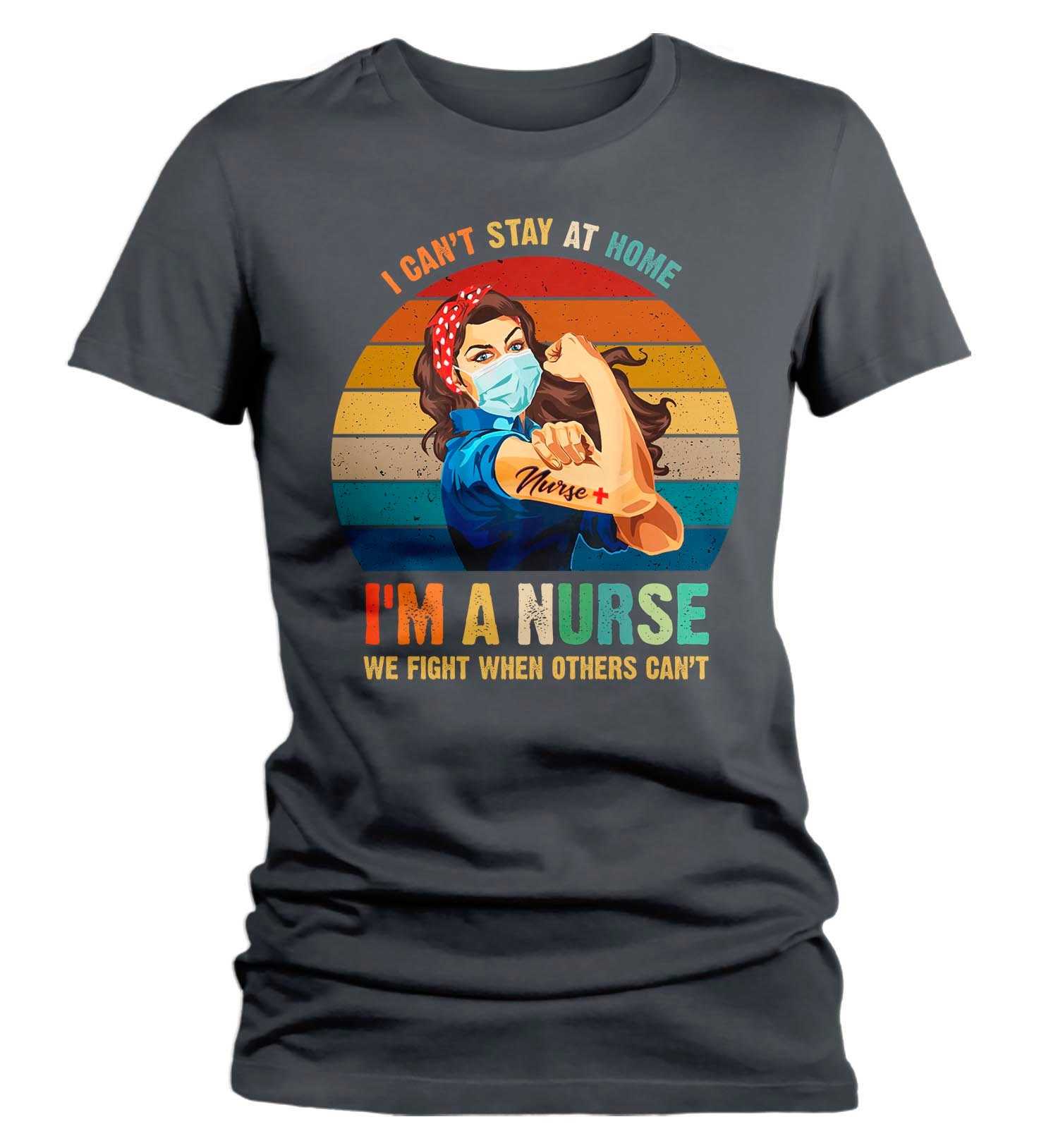 Women's Nurse T Shirt Can't Stay Home Shirt Nurse | Etsy
