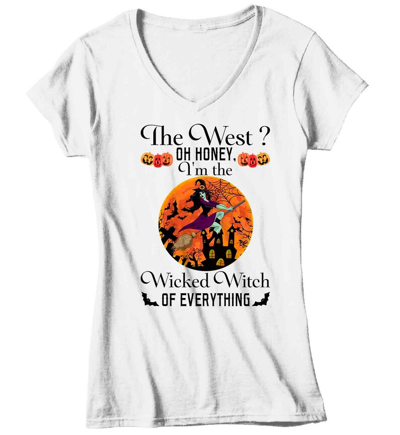 Women's Funny Halloween T Shirt Witch Shirts Witch of Etsy